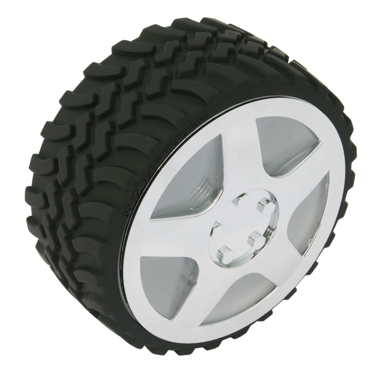 Wrenchware dishwasher-safe tire bowl for easy cleanup.