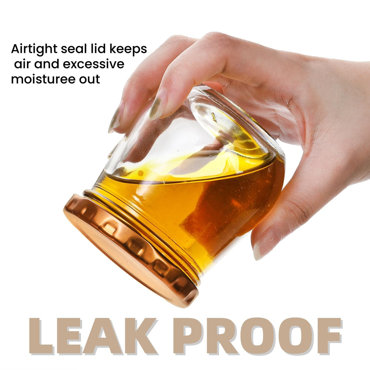 WRINGKIT airtight lids seal in flavor and freshness for extended storage.