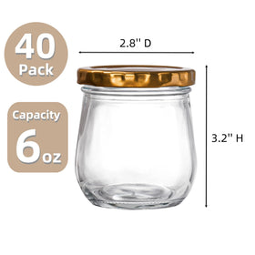 WRINGKIT transparent glass mason jars show contents clearly for quick pantry checks.