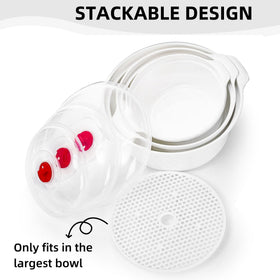 WRINGKIT food-grade PP material ensures safe, odor-free heating in the microwave.