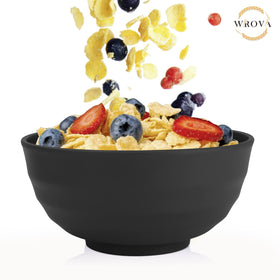 Wrova camping picnic bowls in outdoor setting reveal portable, travel-friendly option.