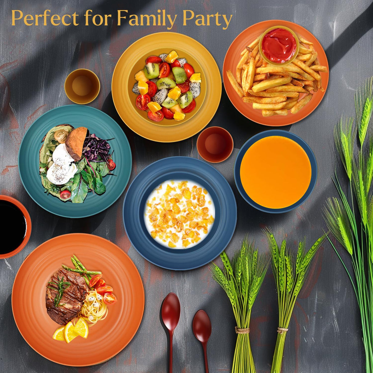 Wrova dishwasher-safe dishware, simple cleaning after meals