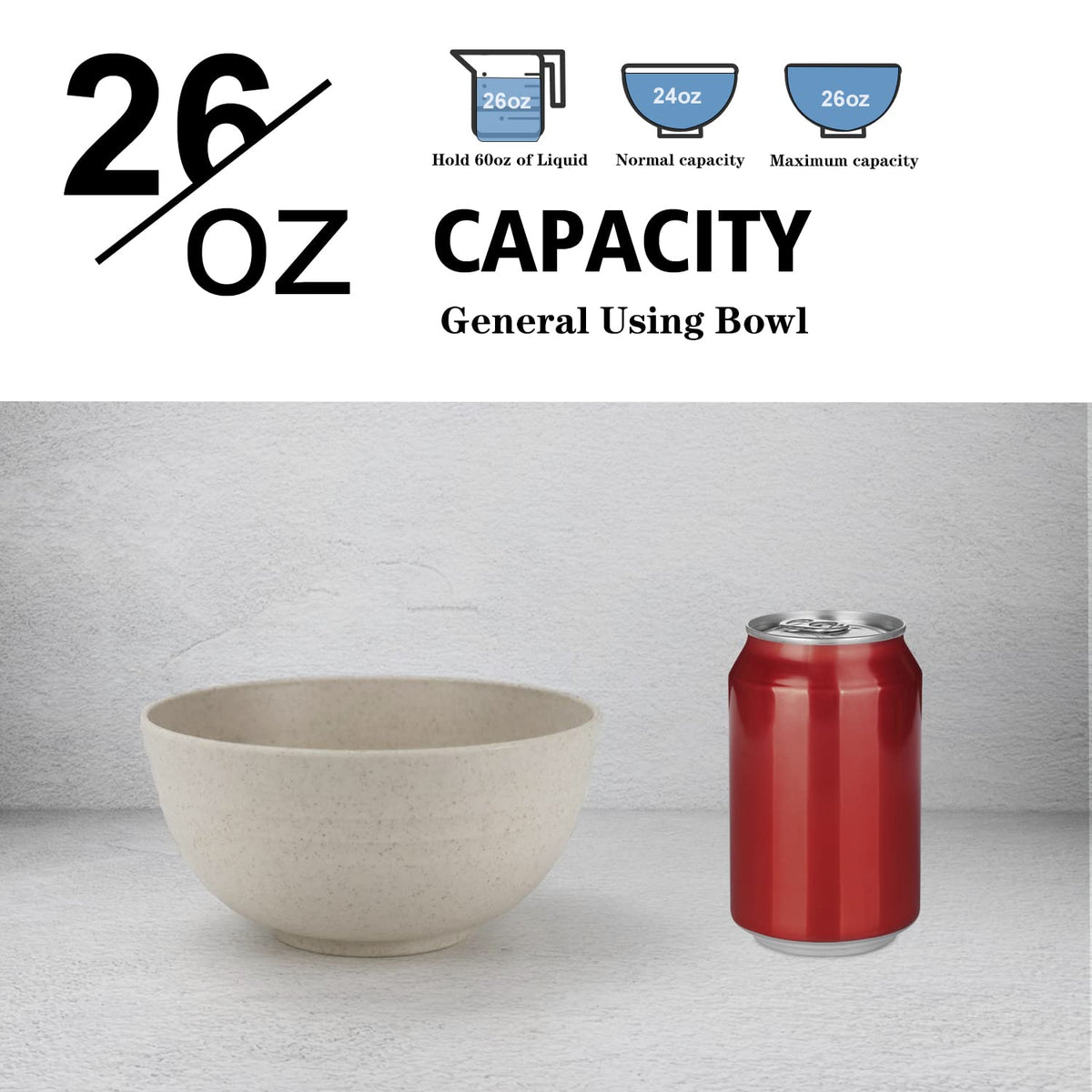 Wrova microwave-safe wheat straw bowl for quick reheats.