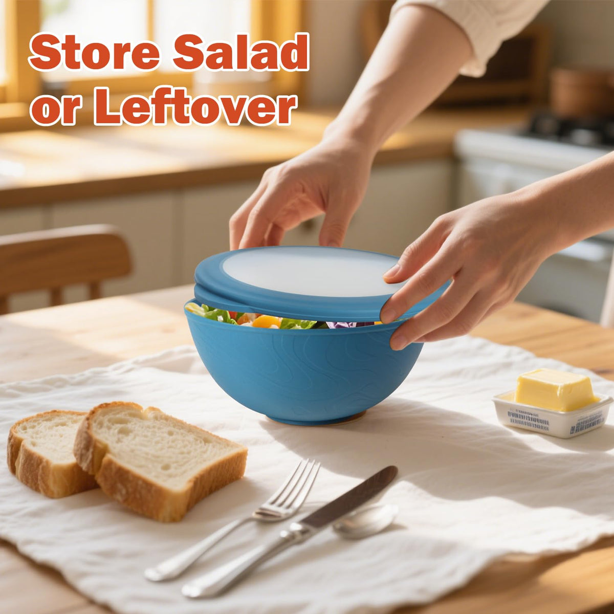 Wrova unbreakable bowls ready for outdoor use and picnics