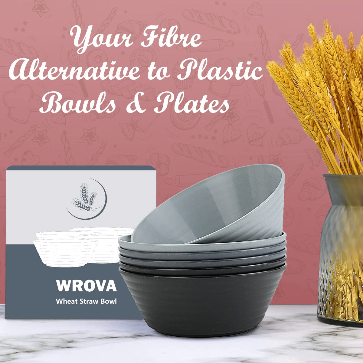 Wrova anti-skid edge design reduces spills during meals