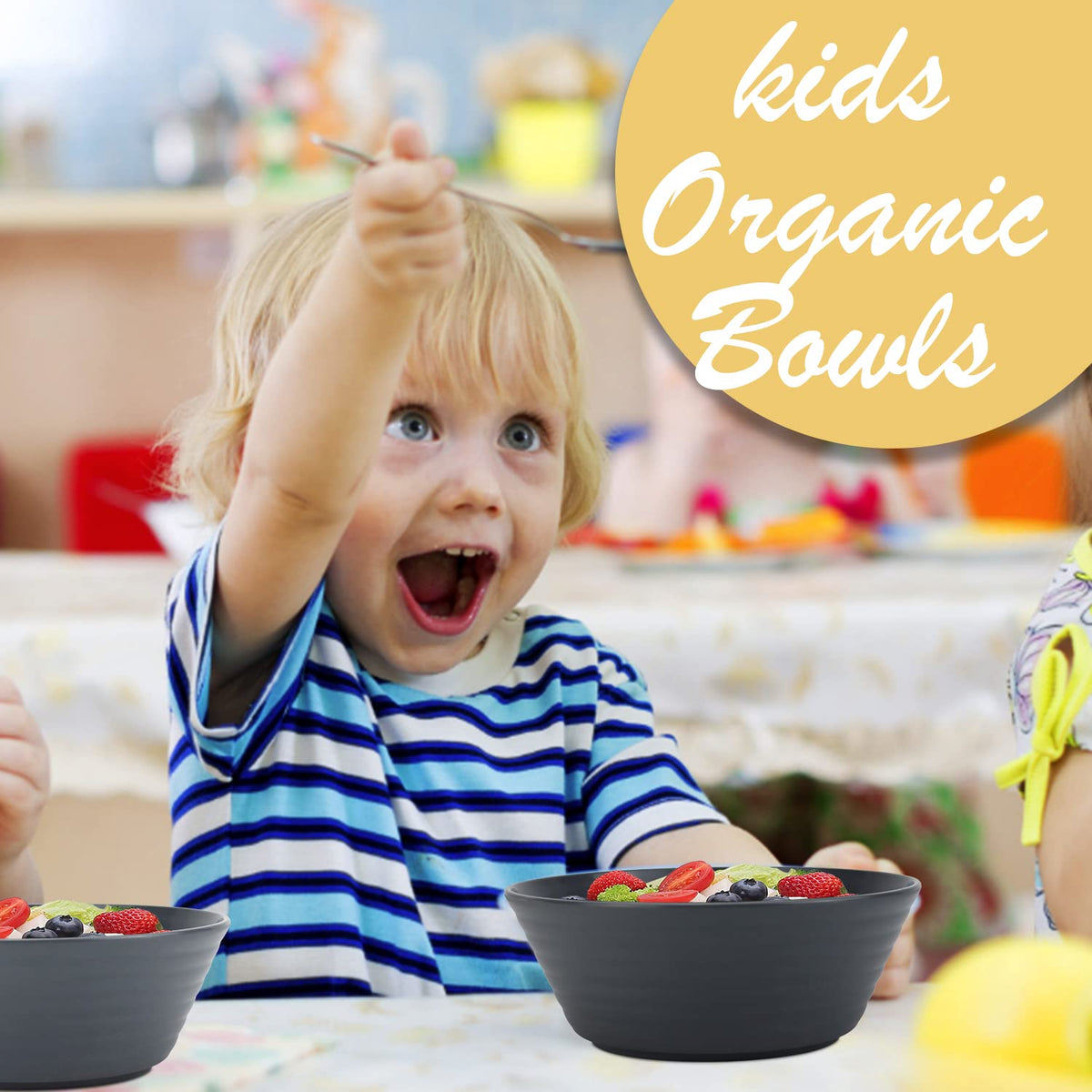 Wrova Wheat Straw Bowls lightweight and ideal for camping and travel