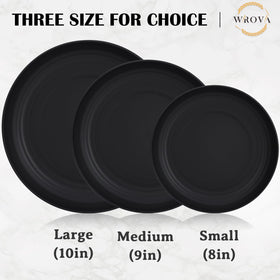 Dishwasher and microwave safe Wrova plates for busy weeknights.