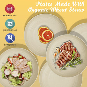 Wrova plates for camping and outdoor use, portable and durable