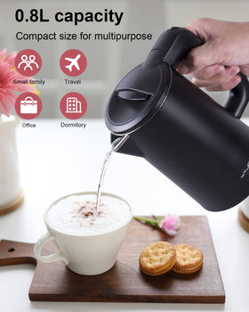WTJMOV kettle lid with safety design for mess-free pouring.