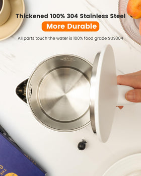 WTJMOV kettle with automatic shut-off for safe operation