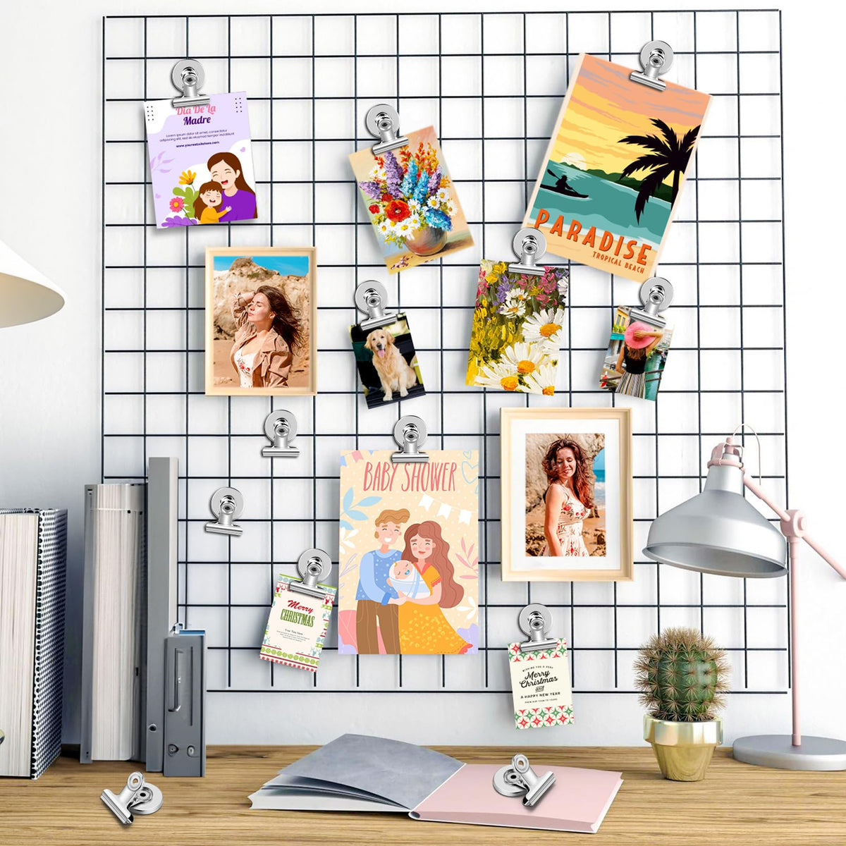 WUDIME Christmas Gift Magnets make stocking stuffers for neat spaces