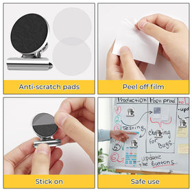 WUDIME heavy-duty clip holds over 25 sheets of A4 paper securely
