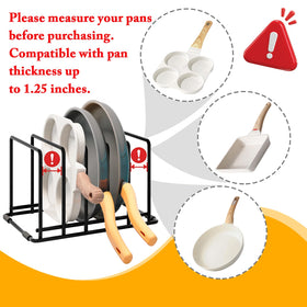 Durable steel construction resists rust while supporting heavy cookware.