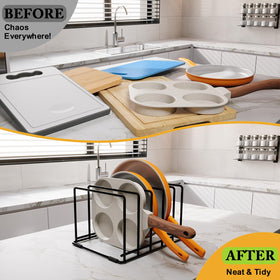 Easy tool-free assembly lets you set up in seconds.