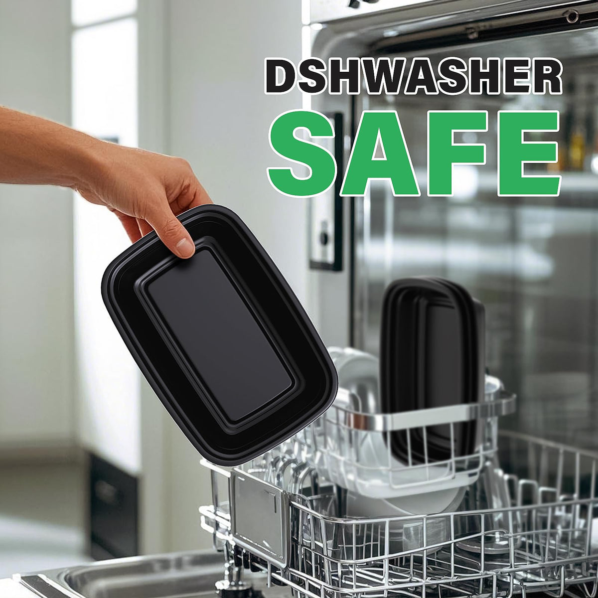 WUHUIXOZ durable bento container designed for reheating in a microwave