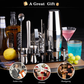 Wukuna acrylic stand gift-pack display for a stylish home bar