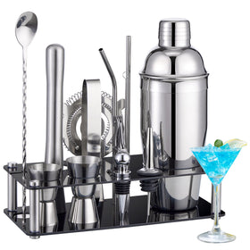 Wukuna cocktail shaker 25oz ready for quick, professional-style home cocktails.