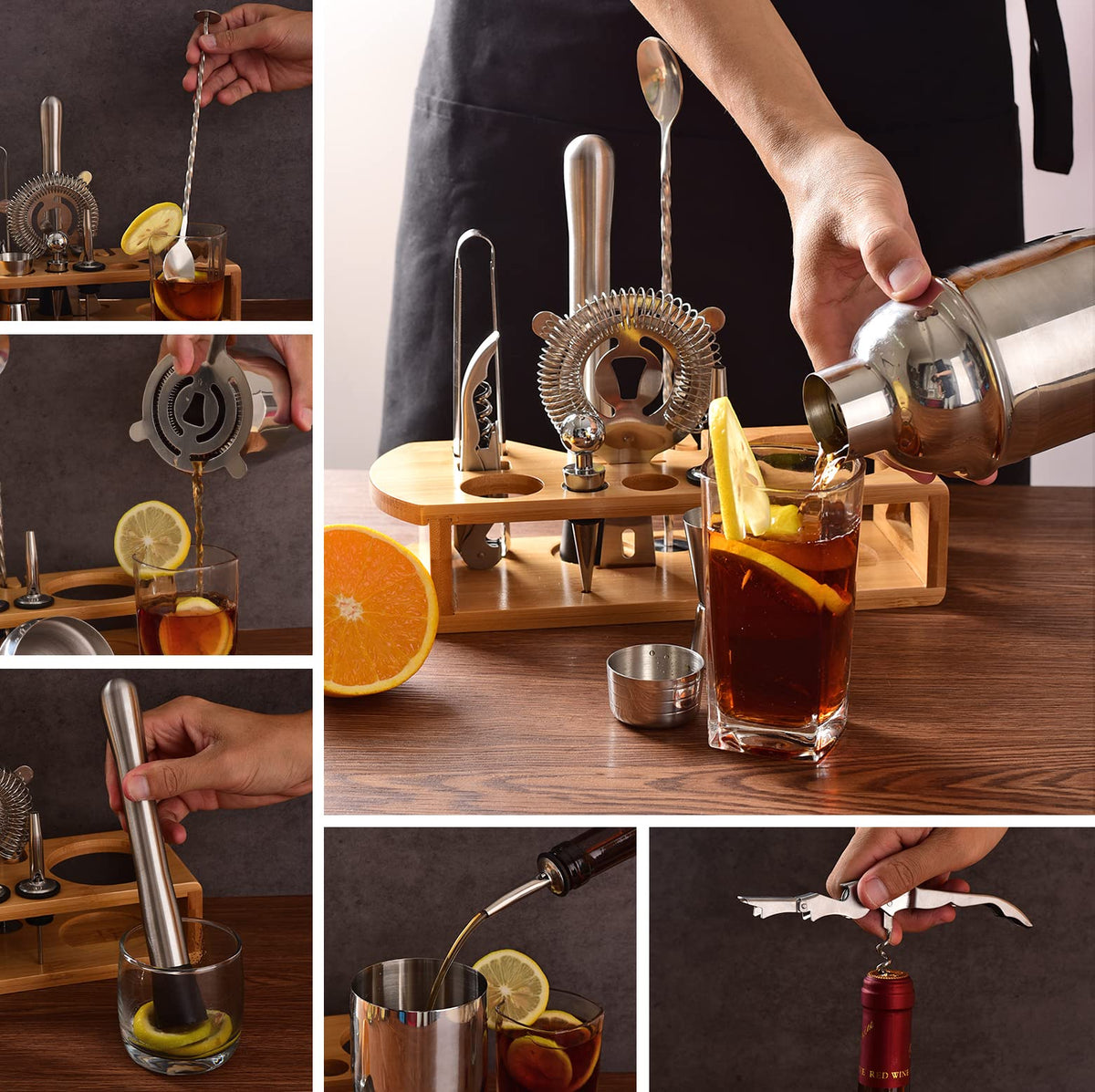 Wukuna leakproof design prevents spills during entertaining.