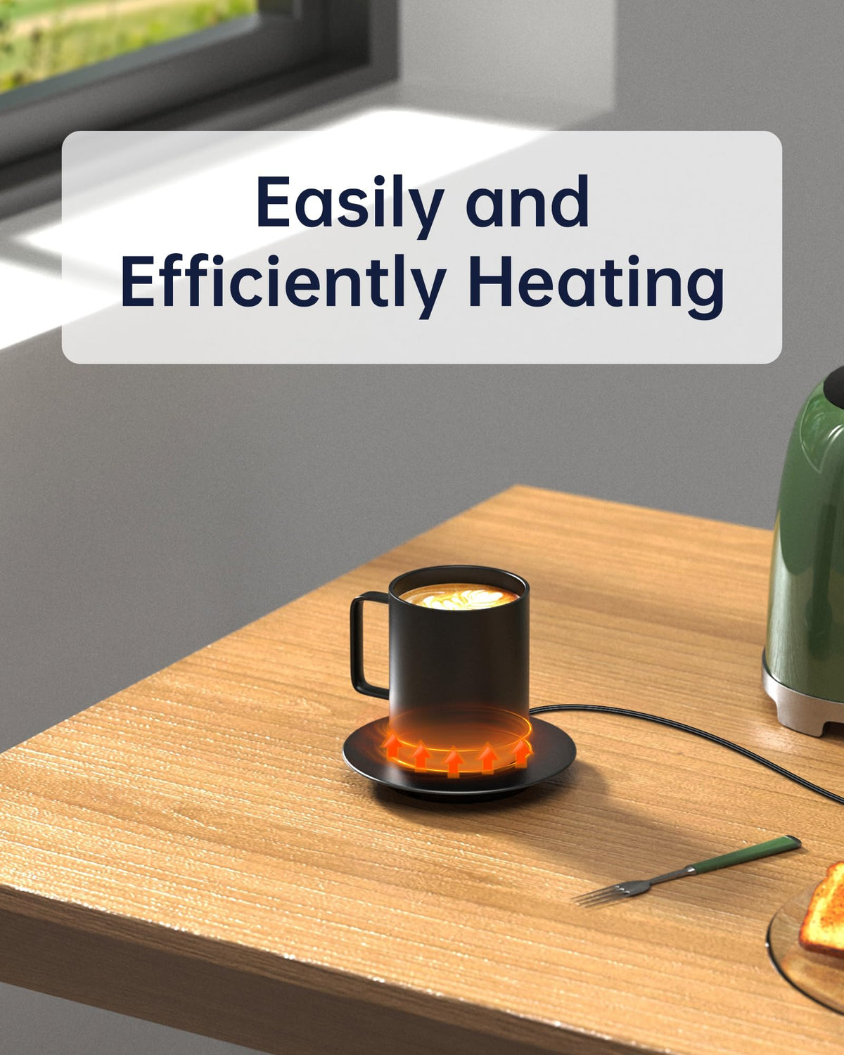 WUKUR charging coaster flame-retardant material boosts durability