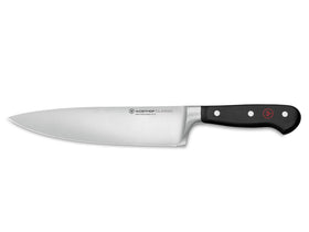 Wüsthof Classic 8-inch chef knife blade designed for precise slicing.