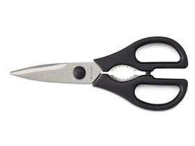 Wüsthof Come Apart kitchen shears close-up with easy-clean two-piece design