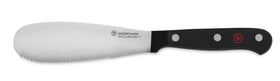WÜSTHOF Gourmet 5-inch spreader spreading butter and jam smoothly.