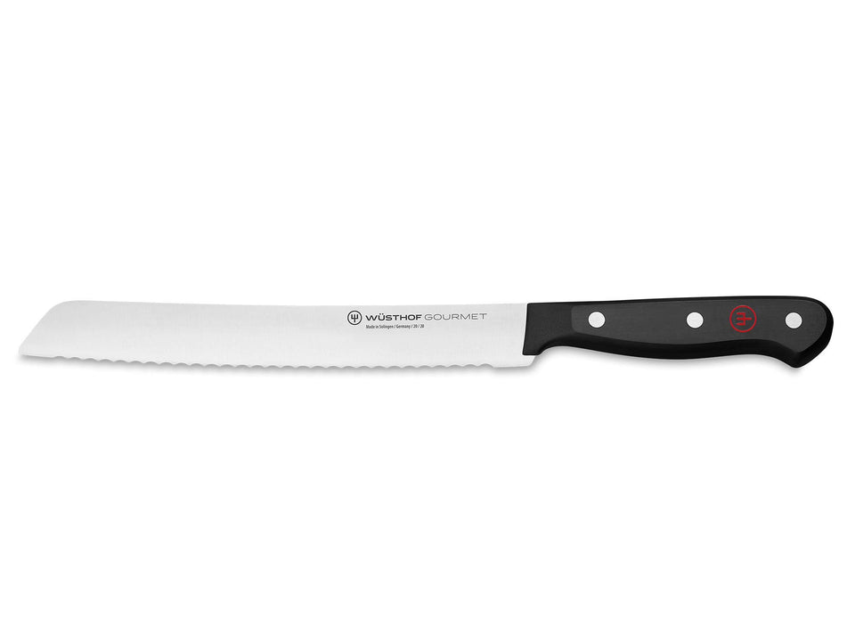 Wüsthof Gourmet 8-inch bread knife blade for clean, crust-friendly slices