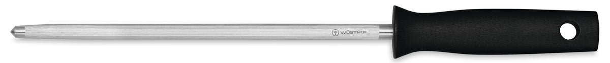 WÜSTHOF 9-inch honing steel rod for precise, controlled honing of knives