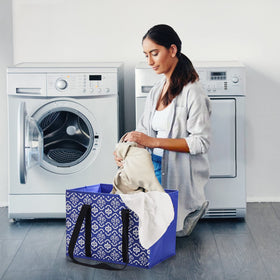 WUWEOT hard bottom design adds stability when carrying heavy items