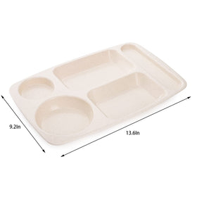 WUWEOT plate with rounded edges designed for kid-friendly handling.