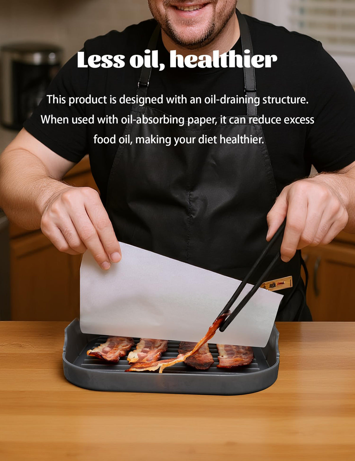 WUYIHUACHEN compact storage friendly tray saves cabinet space