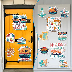 Wxiben cruise theme party decor magnet brightens cruise or home spaces