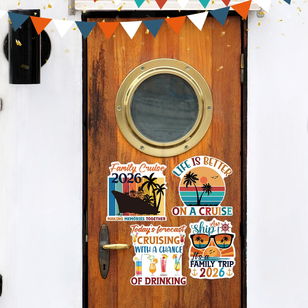 Wxiben tropical drink magnet brings vacation mood to metal surfaces