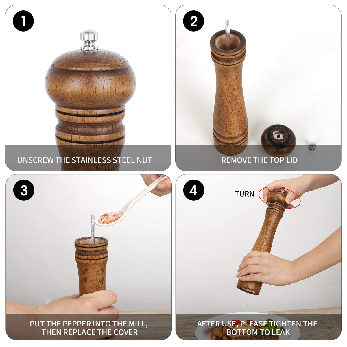 XWXO natural oak finish adds rustic charm to kitchens