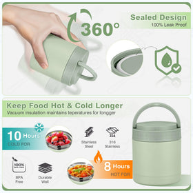 WyfKyd preppy lunch bag keeps set portable and neatly organized.