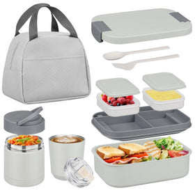 WyfKyd bento lunch box with four compartments for organized meals on the go