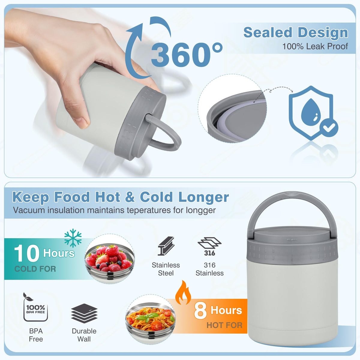 WyfKyd nylon Preppy lunch bag securely transports meals