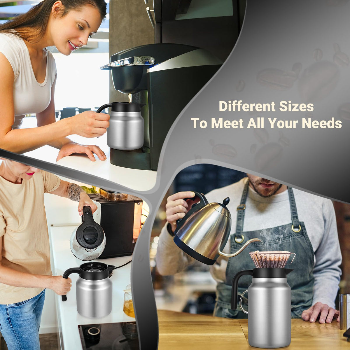 WYHVAND BPA-free lid ensures safe, flavor-neutral pouring.