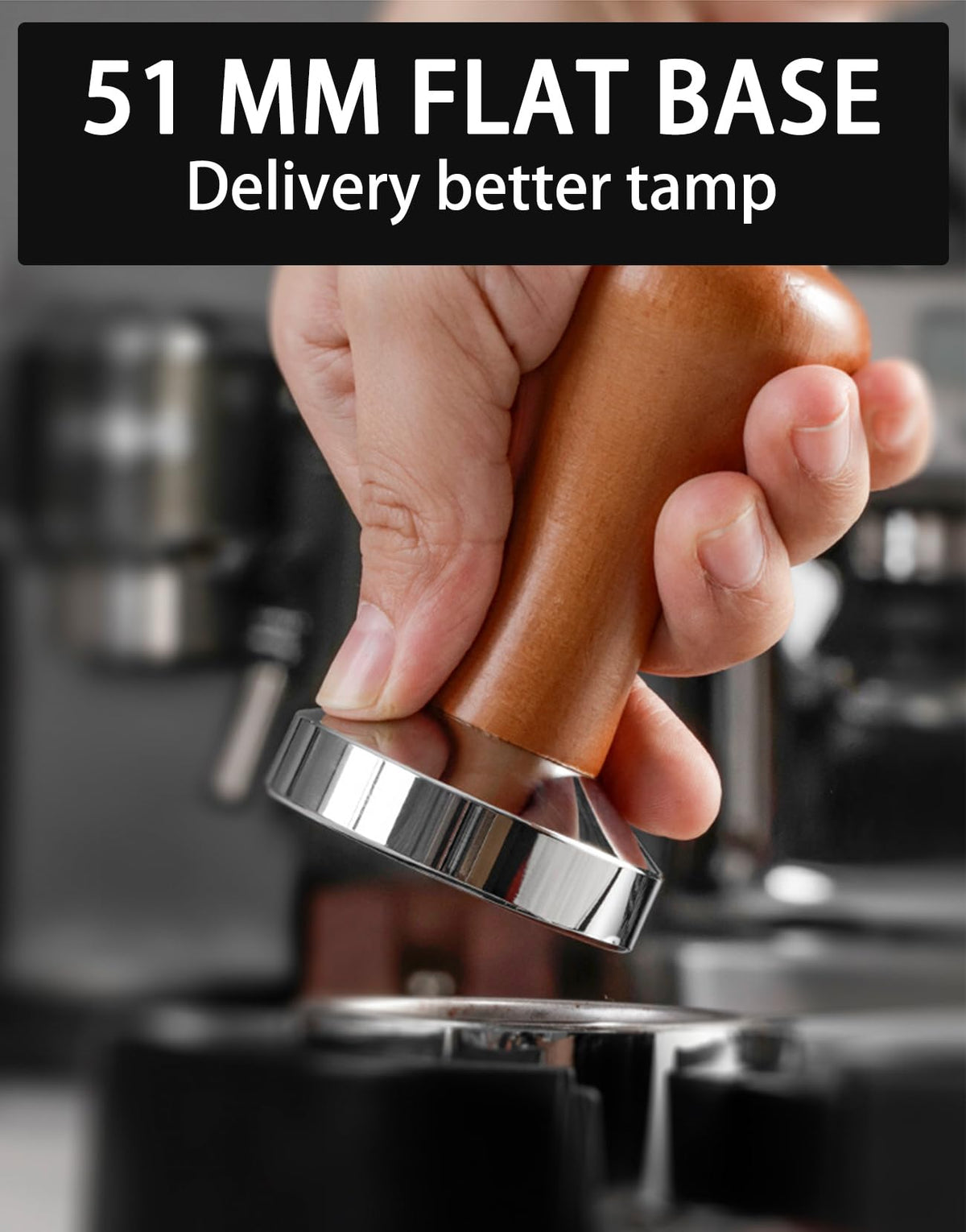 WYLOSUA gift-ready tamper makes a thoughtful present for coffee lovers