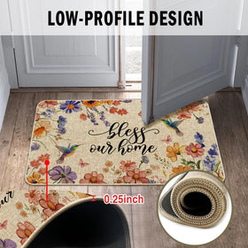 Kitchen scene shows warm spring tones brightening daily routines