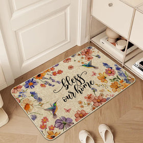 Large 17x47 inch mat provides generous coverage in entryways and kitchens