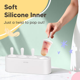 WYOK easy-release silicone mold enables quick pops with no sticking