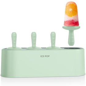 WYOK Popsicle mold set with four cavities for quick batch frozen treats