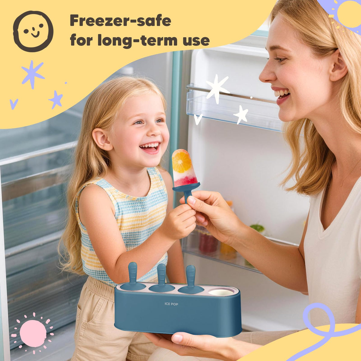 WYOK food-grade silicone molds are dishwasher-safe for easy cleaning.