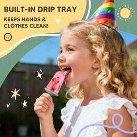 WYOK reusable popsicle sticks included with secure fit