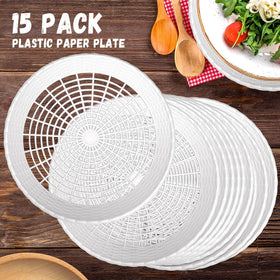 WYOMER plate holders ideal for outdoor parties and picnics.