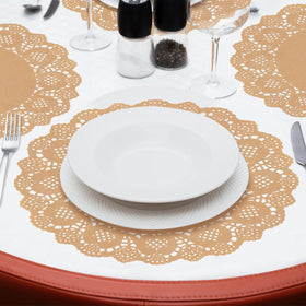 WYTAOHZL disposable lace doilies 12-inch round for DIY decor.