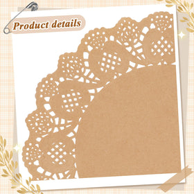 WYTAOHZL lace paper doilies 12-inch round ideal wedding table decor.