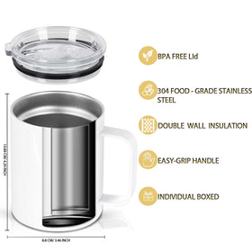 Wzaytia accessories including slider lid and straw set for versatile sipping.