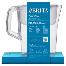WZCICHEN Brita 10-cup pitcher with SmartLight indicator for filter life